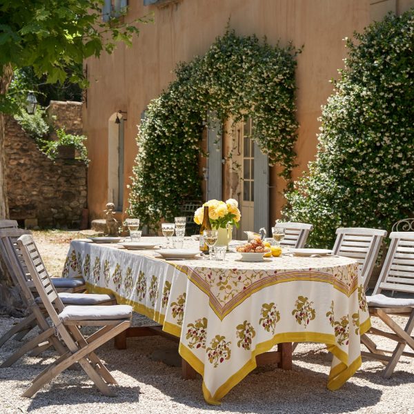 Nappe Fraise des bois rouge vert