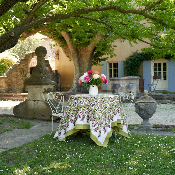 Nappe Mûre beige rouge