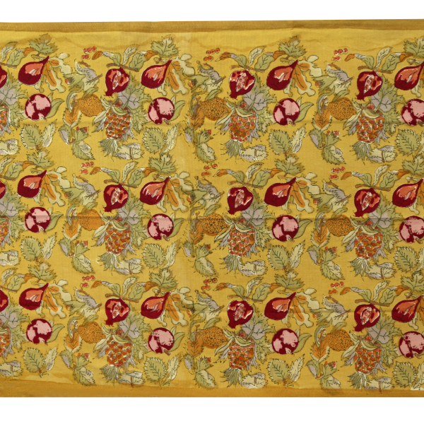 Torchon Tutti Frutti jaune rouge