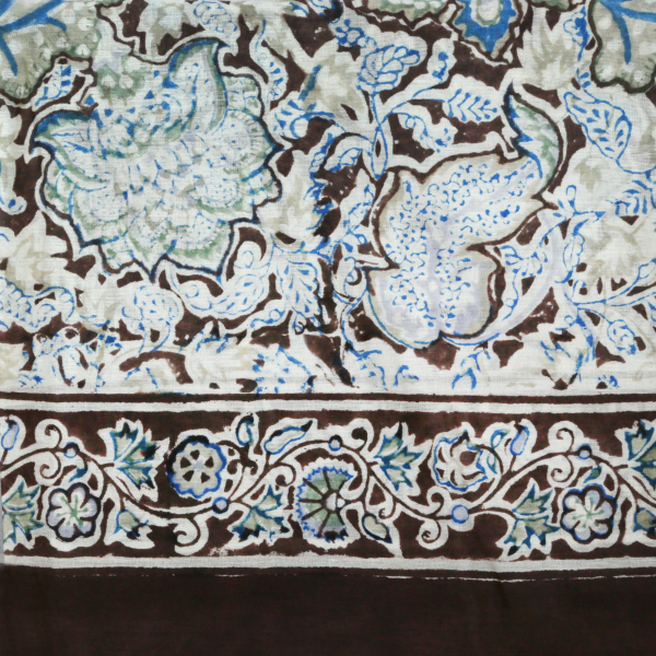 Malini turquoise brown pareo