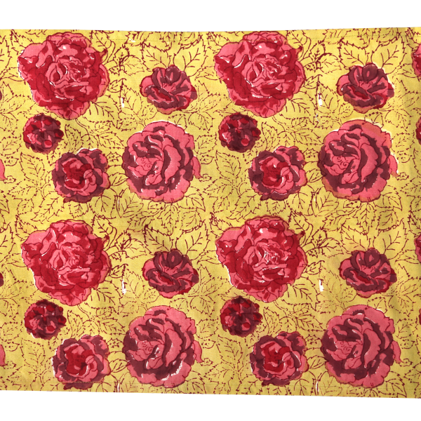 Placemat Pink green red