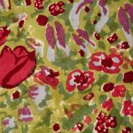 Jardin vert rouge