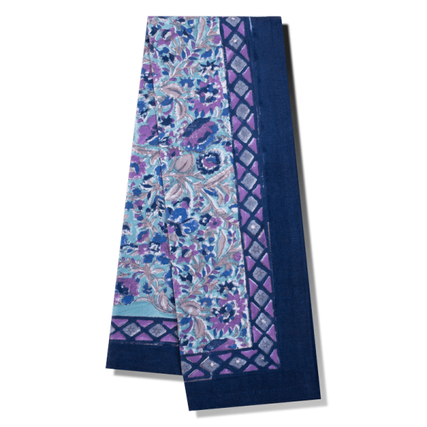 Turquoise blue Holi Kitchen Towel