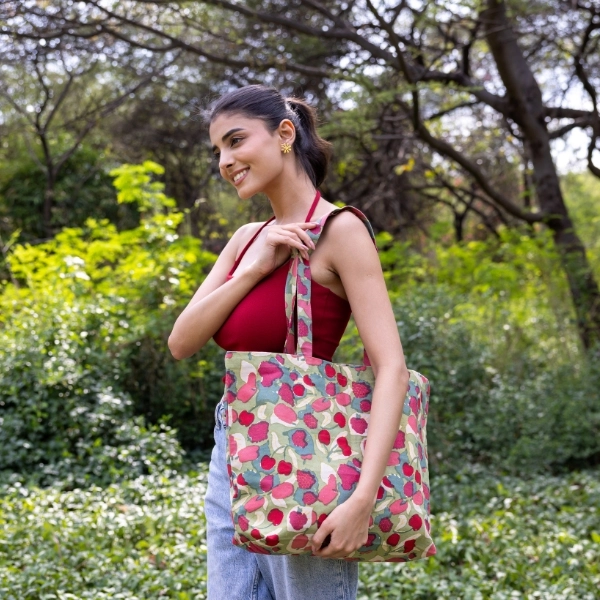 Sac Fruit rouge vert