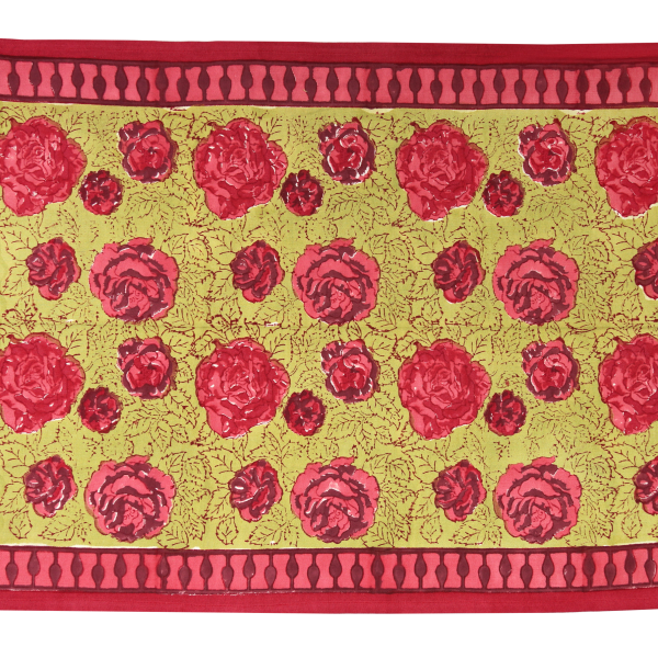 Pink green red Kitchen Towel