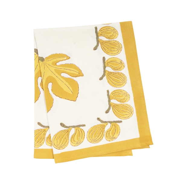 Citrine Fig kitchen towel
