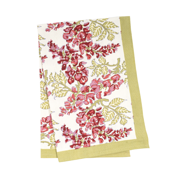 Pink Wisteria Kitchen Towel