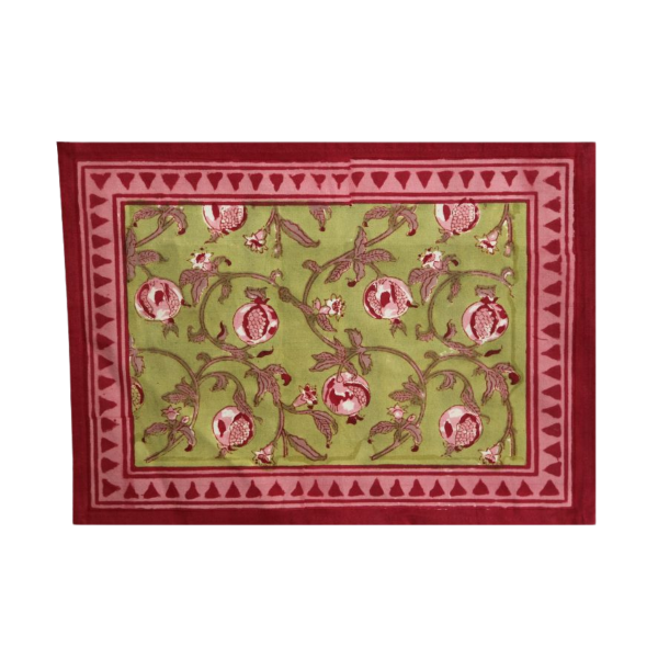 Set de table Grenadier vert