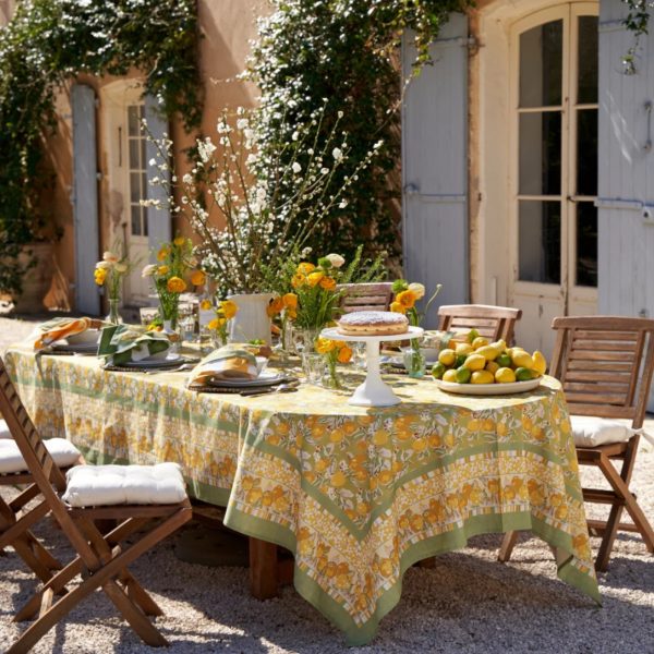 Citrus green Tablecloth