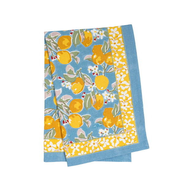 Citrus blue Kitchen Towel
