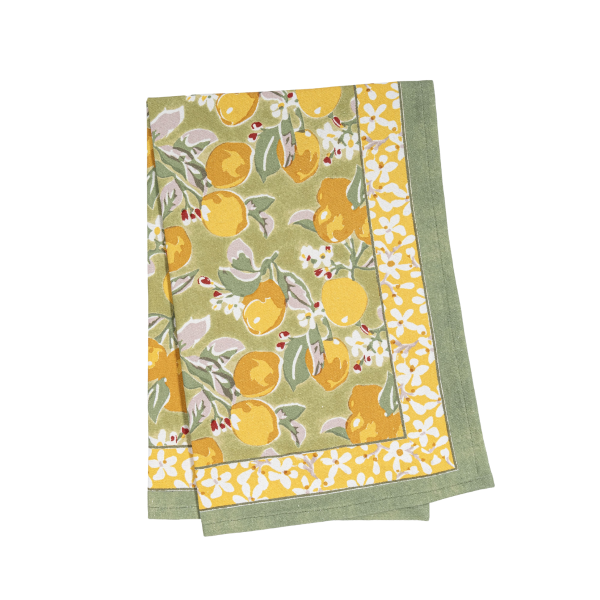 Citrus green Kitchen Towel