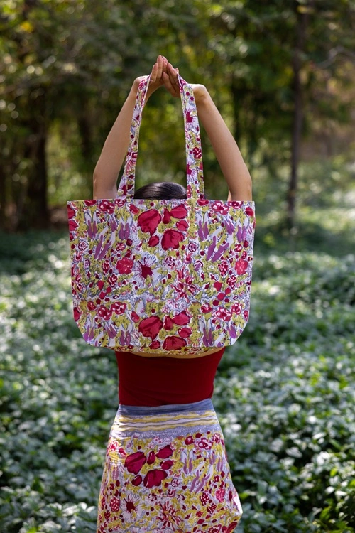 sac marché artisanal linge maison