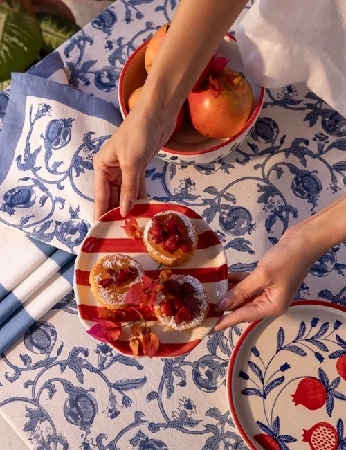 table-estivale-linge-maison-artisanal